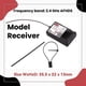 thumbnail image 4 of FlySky FS-GR3E 3CH 2.4GHz Receiver GT2 GT3 GT3B GT3C GR3C RC Car Boat, 4 of 5