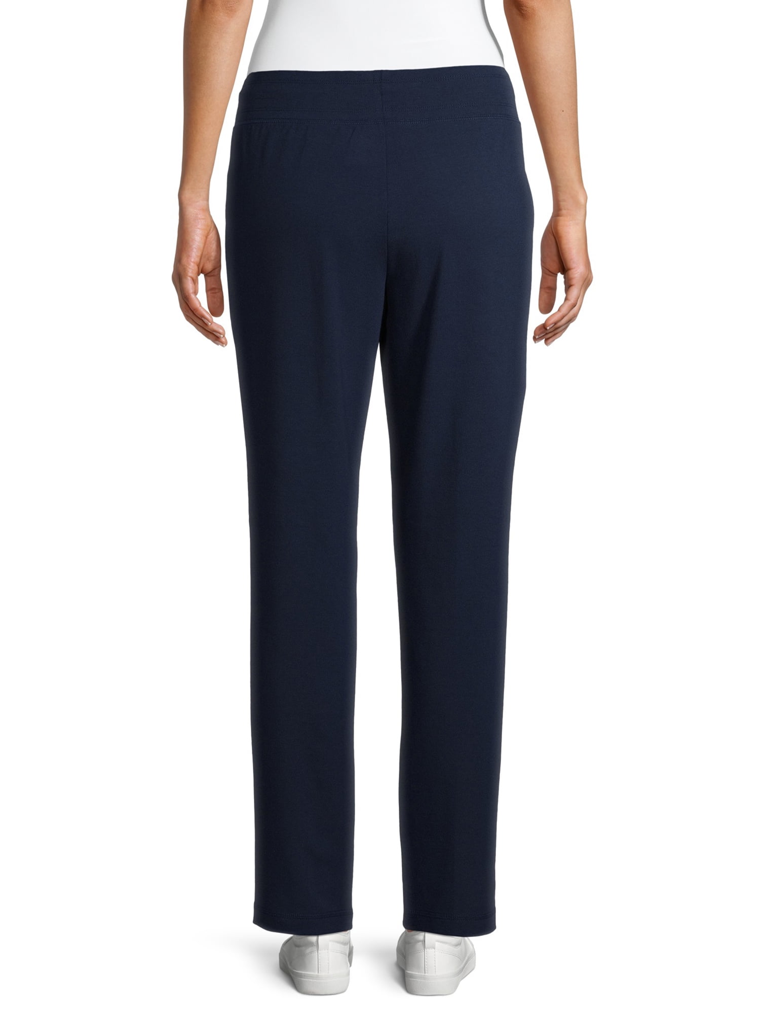 Buy Athletic Works Women's Relaxed Fit Dri-More Core Cotton Blend Yoga Pants  Available in Regular and Petite Online at desertcartParaguay