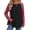 Black-Red, variant on Long Sleeve Shirts for Women Crew Neck Casual Tunic Tops Lightweight Pullover