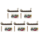thumbnail image 1 of Nuevo Soporte Incienso Calavera Y Barco Inserto Incienso Agar Artesanías Decorativas Resina para Aromaterapia Europeo, 1 of 4