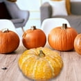 thumbnail image 6 of Jumbo Foam Pumpkin 13.7 Inch - Artificial Paintable Pumpkin for Fall Decorations, Realistic Thanksgiving and Halloween Decor for Indoor Outdoor Home, Table, and Kitchen Display, 6 of 6