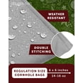 thumbnail image 3 of Play Platoon Weather Resistant Cornhole Bags - Set of 8 Regulation Corn Hole - Blue & Gray - Durable Duck Cloth Corn Hole for Tossing Game, Includes Tote Bag, 3 of 7
