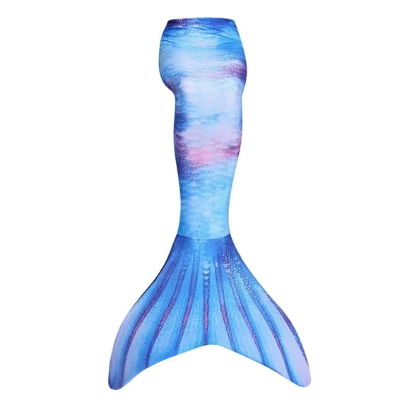 thosestan Girls Tankini Swimsuit 3 Piece Mermaid Bathing Suit Kids Ruffle Top with Shorts Fish Tail Set Swimwear