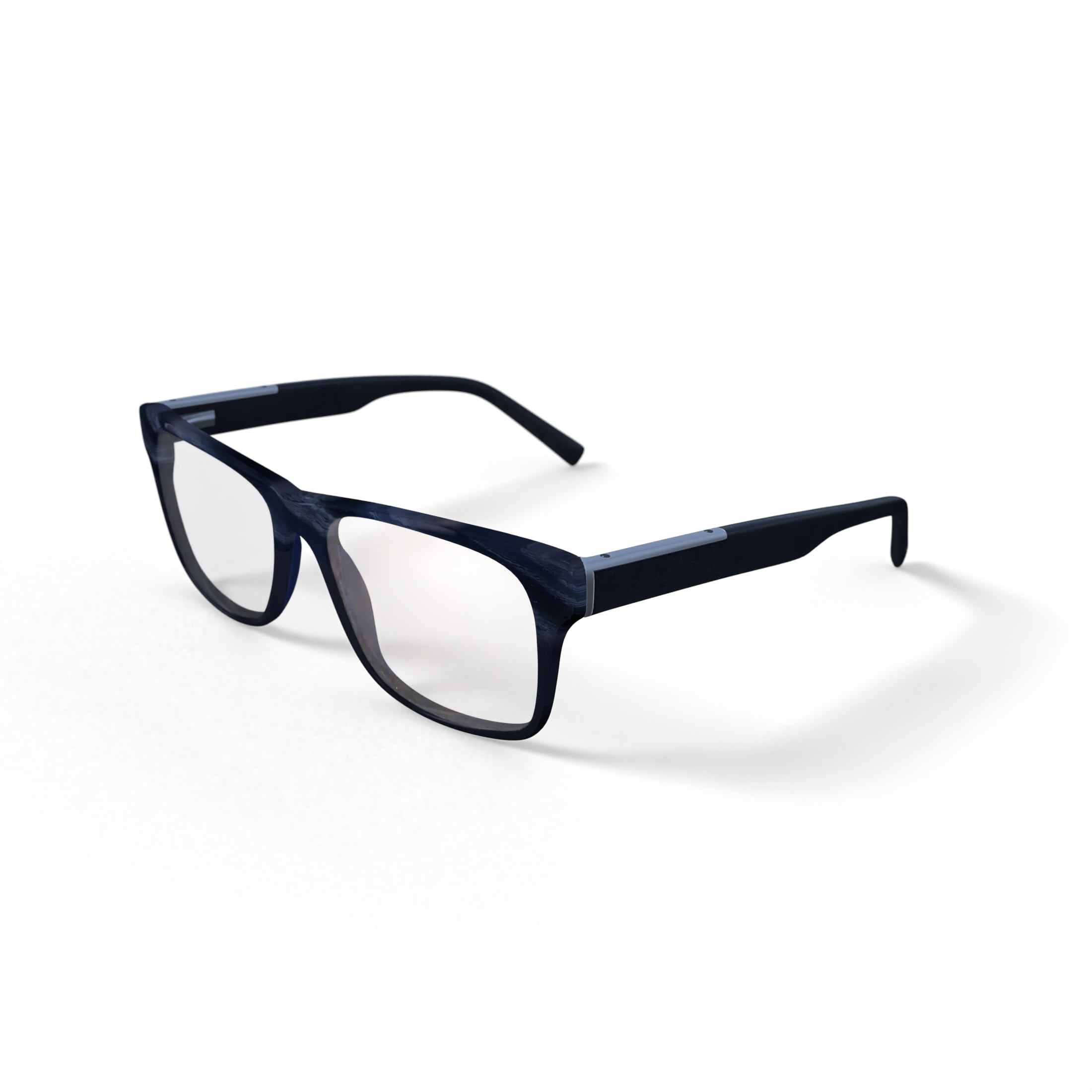 Reverb Men's RVMO5104 Prescription Eyeglasses with Case, Blue/Grey