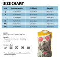 thumbnail image 6 of Honeii Floral Sunglasses Cat Art Print Men's Sleeveless Muscle Shirts, Breathable & Quick-Dry Gym Shirt, Athletic Tank Top for Running, Fitness, and Outdoor Activities-Small, 6 of 7