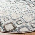 thumbnail image 4 of Safavieh Amsterdam Gladwin Geometric Area Rug, Ivory/Grey, 6'7" x 6'7" Round, 4 of 8