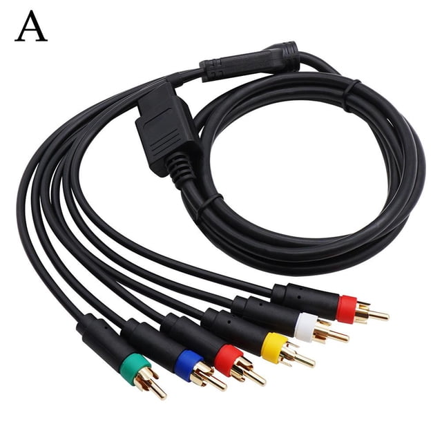 RGB/RGBS Composite Cable for N64 64 NGC/N64/SNES Video Consoles New M6 U9R0