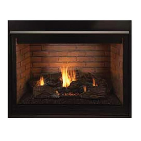 Propane Gas Vent 35 in. Propane Gas DRT 2000 Merit Series Clean Face Circulating Direct Vent - Top Vent, Millivolt ()