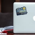 thumbnail image 5 of Die Cut Sticker Cape Elizabeth, Maine, Portland Head Lighthouse, Starry Night, Contour Vinyl Sticker 1 to 3 inches (Waterproof Decal for Cars, Water Bottles, Laptops, Coolers), Small, 5 of 5
