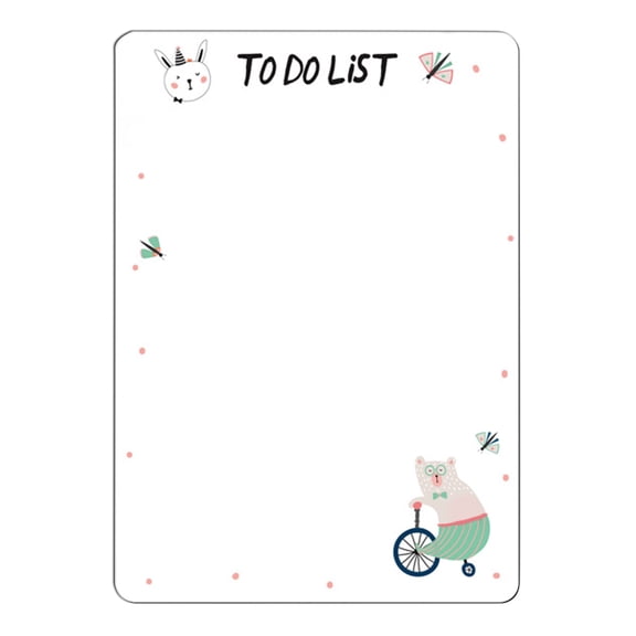 WINDLAND Magnetic A4 Refrigerator Message Sticker Flexible Fridge Drawing White Board