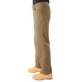 thumbnail image 2 of Stretch Fleece-Lined Canvas 5-Pocket Pant, 2 of 5