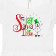thumbnail image 4 of Inktastic Dear Santa I Can Explain Cute Snowman and Snowflakes Girls Baby Dress, 4 of 5