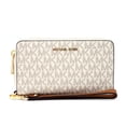 thumbnail image 1 of Cartera Michael Kors Jet Set LG Zip MOD 32F1GJ6E2B Vainilla, 1 of 5