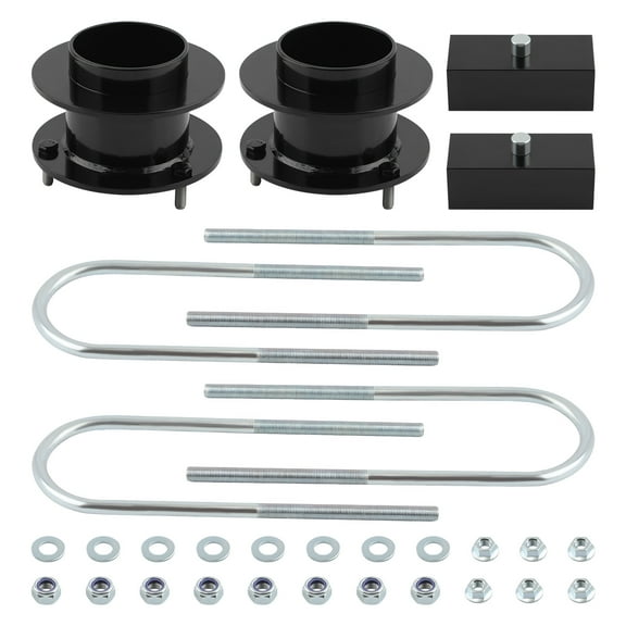 maXpeedingrods 3" Front & 2" Rear Leveling Kit for Dodge Ram 2500 3500 4WD 1994-2013, Suspension Lift w/Extended U-Bolts