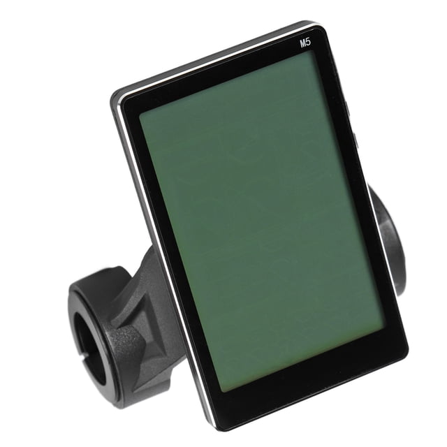 Pantalla Lcd de Bicicleta Eléctrica M5, Scooter Eléctrico Impermable M5 Pantalla Lcd Múltiples Funciones Abs Livianas Compactas para Manillares de 31.8 mm de DiáMetro