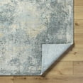 thumbnail image 4 of Hauteloom Adsila Living Room, Bedroom Area Rug - Contemporary - High Pile - Light Gray, Gray, Peach - 9'2" x 12', 4 of 7