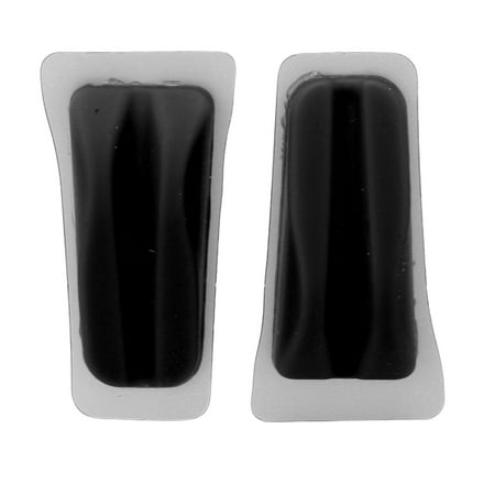 Rubber Bowstring Shock Absorber Archery String Silencer Recurve Bow Rubber Shock Bowstring Silencer Absorber Dampener Black