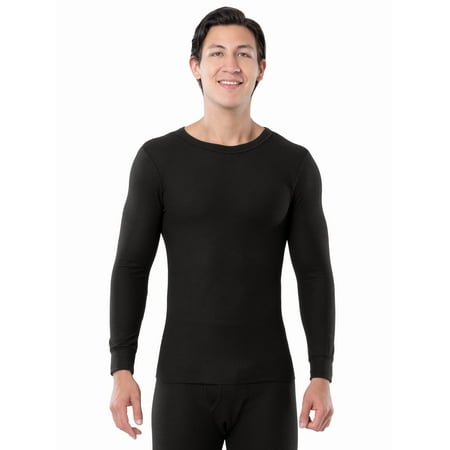 Fruit of the Loom Men's Thermal Waffle Crew Top, Sizes S-5XL