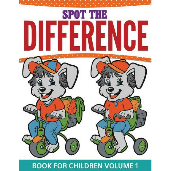Spot The Difference Book For Children, (Paperback)