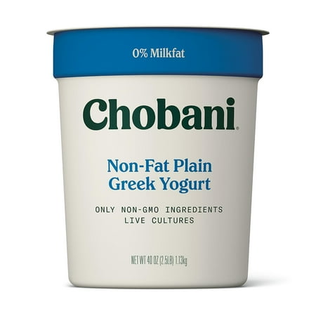 Chobani Plain Non-Fat Greek Yogurt (40 oz.) (Best Full Fat Yogurt)