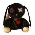 thumbnail image 1 of 30CM Dark Reborn Rabbit Plush Toy Girl Cloth Doll Cushion Cute White Rabbit Candy Gift Christmas Gift Holiday Gift, 1 of 5