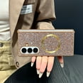 thumbnail image 3 of ELEHOLD Glitter Case Cover for Samsung Galaxy Z Fold 7, Wireless Charging Support Anti-Scratch Non-Slip Sparkle Shockproof Protective Shell for Women Girls for Samsung Galaxy Z Fold 7,Gold, 3 of 3