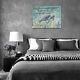 thumbnail image 6 of Sea Turtle Wall Art Blue Ocean Bathroom Pictures Wall Decor Turtle Nautical Bathroom Canvas Painting Prints Inspirational Framed Artwork for Bathroom Bedroom Living Room 12"x16", 6 of 6