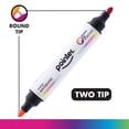 thumbnail image 4 of Pointer Duo Color Dry Erase Markers, Round Tip, Assorted Ink Colors, 4 Count (4 pack), for Whiteboards and Classroom Use, 4 of 5