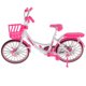 thumbnail image 4 of 1:10 Escala Aleación Sunnimix Bicicleta Modelo Velódromo Juguete Plegable Rosa, 4 of 8