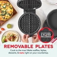 thumbnail image 2 of Dash MultiMaker® Max Cooking System - Waffles, Fajitas, Quiches, Brownies, and more, Forged Iron, 2 of 6