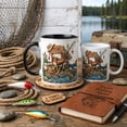 thumbnail image 4 of Personalized Fishing Mug for Dad, Custom Fisherman Coffee Cup, Fishing Lover Gift, Father’s Day Gift for Grandpa, Angler Lure Mug, 4 of 4