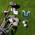 thumbnail image 4 of OULII Durable Green PU Golf Club Cover for Portable Putter Club and Easy Use, 4 of 8