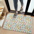 thumbnail image 2 of Pioneer Flower Floral Print Pattern Door Rugs,Washable Non Slip Door Mats Indoor,Decorative Door Mats,Entry Mat Indoor for Entrance,Bedroom,Kitchen,Bathroom,20"x32", 2 of 6
