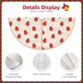 thumbnail image 3 of Sikiie Hand Drawn Strawberry Nativity Christmas Tree Skirt, Jesus Christian Winter Holiday Tree Mat Decoration(30-48IN)30", 3 of 6