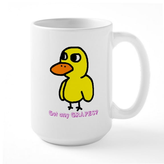 CafePress - Duck Song Mugs - 15 oz Ceramic Large White Nolvety Mug