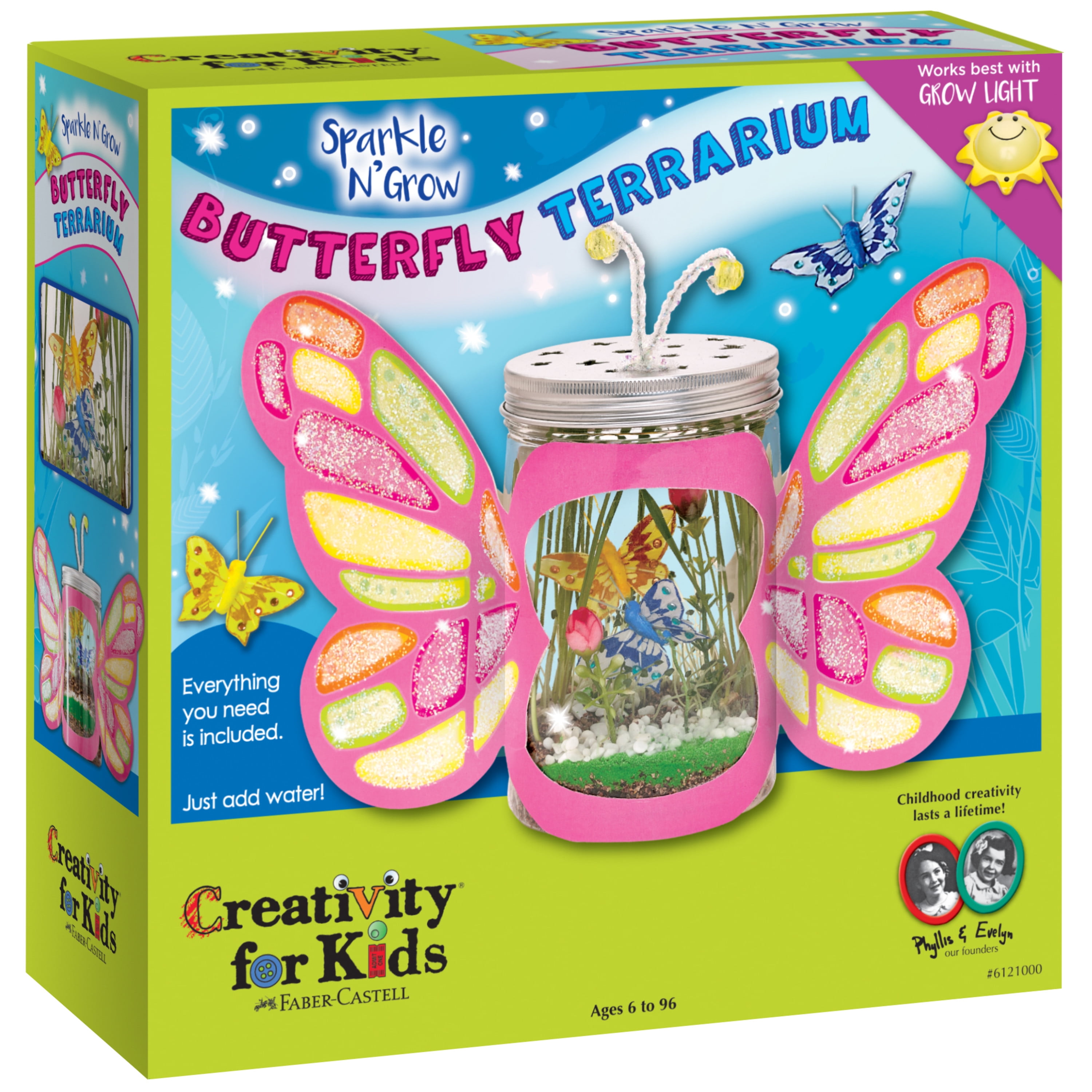 Creatividad Para Niños Sparkle N 'Grow Mariposa Terrario CFK6121 ahorra más del 40% 