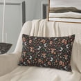 thumbnail image 5 of Pofeuu Cute Deer Print Polyester Microfiber Plush Pillowcases, Super Soft and Cozy Pillow Case Covers with Envelop Closure（Pillow core not included）-16"x24", 5 of 6