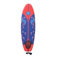 thumbnail image 2 of vidaXL Surfboard Blue and Red 170 cm, 2 of 5