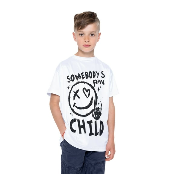 Somebody's Feral Child Kids Sports Jersey (AOP)