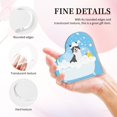 thumbnail image 3 of Wukai Collie in Bathtub Print Elegant Acrylic Gift Decorations Perfect for Weddings, Birthdays, Anniversaries, and Home Decor, 3 of 6