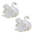 thumbnail image 1 of 2 parches para planchar de cisne DIY Hugo Apliques de parches bordados en 3D, 1 of 7