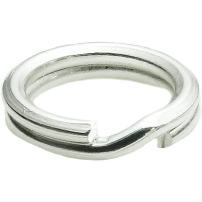 Antique Silver-Plated Brass 10mm 14 Gauge Round Open Jump Ring