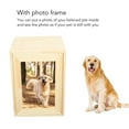 thumbnail image 4 of Ataúd De Madera Para Cenizas Para Mascotas, Caja Compacta Para Urnas Para Mascotas, Exquisito, Significativo, Duradero Con Marco De Fotos Para Dormitorio Para Perros Y Gatos Para, 4 of 7