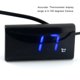thumbnail image 3 of Riwesomey Medidor de temperatura Indicador de temperatura Termómetro Mano de obra multicolor Tamaño compacto Fácilmente instalado Pantalla LCD Accesorios para motos Riwesomey VI017079-00, 3 of 6