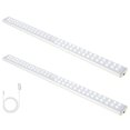 thumbnail image 1 of POINTERTECK 1/2pcs LED Under Cabinet Night Light Motion Sensor Cupboard Night Lamp USB Rechargeable Night Lamp with Self-adhesive Dimmable Cupboard Light for Cabinet Cupboard Bedroom Kitc, 1 of 1