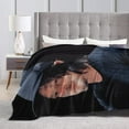thumbnail image 4 of Norman Reedus Blanket Daryl Dixon Bedding Fleece Blanket Soft Throw Blankets Lightweight Anti-Static Blanket - 3 Sizes, 4 of 4