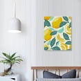 thumbnail image 4 of JRXY Lemon Leaves Decorative Canvas Wall Art 16x20 in / 12x16 in Ready to Hang for Living Room Bedroom Home Office Wall Decor 12x16 in, 4 of 5