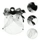 thumbnail image 4 of Tocado de novia, velo de novia, tocado, sombrero para fiesta de té, diadema de encaje de malla, 4 of 7