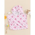 thumbnail image 3 of Nygoyerh Baby Boys Girls Hooded Beach Towel Cartoon Tree/Floral Print Absorbent Poncho Bathrobe 6M 12M 18M 24M Infant Toddler Cute Summer Quick Dry Hood Swim Cover Ups, 3 of 8