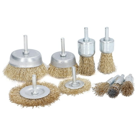 

Wheel Cup Brush Set Wire Wheel Cup Brush Set Brass Wire Brush Wire Wheels Brushes Wire Brush 9Pcs/Set Wheel Cup Brush Set Stainless Steel Brass Wire Brushes For Cleaning Removing